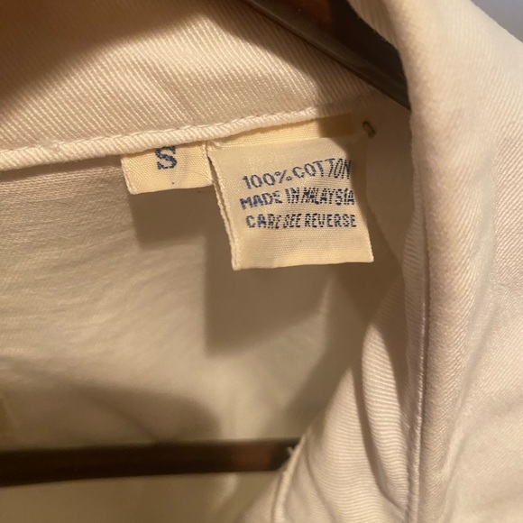 VINTAGE B•D Baggies White Jacket - Small - RETRO - Picture 3 of 10